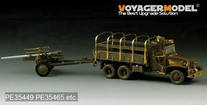 Voyager Model PE35449 WWII US 3inch M5 ATG/w M1 or 105mm Howitzer M2A1Carriage 2in1 For AFV CLUB 35S64 and 35160 1/35 – Bild 12