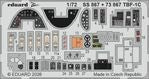 Eduard BIG72192 Grumman TBF-1C Avenger (Folded Wings) - Big Ed Set Hobby Boss Kits 1/72