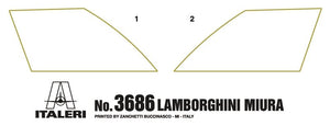 Italeri 3686 LAMBORGHINI MIURA 1/24 – zdjęcie 3