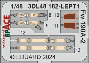 Eduard 3DL48182 Fw 190A-2 SPACE EDUARD 1/48 – Bild 2