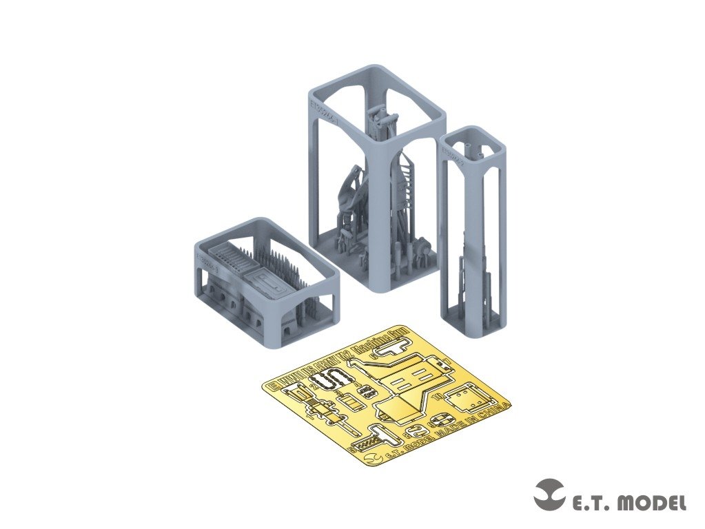 ET Model P35-265 WWII US ARMY M2HB Machine Gun Type.1 (3D Print) 1/35 – Bild 2