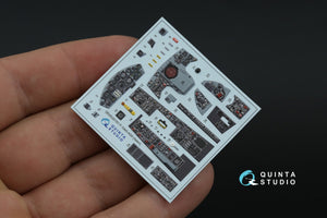 Quinta Studio QDS-32181 F-104S-ASA 3D-Printed colored Interior on decal paper (Italeri) (small version) 1/32 – imagen 3