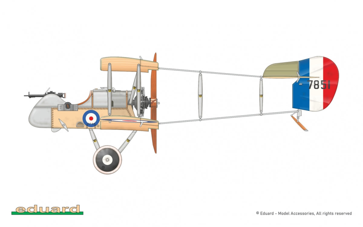 Eduard 8094 DH-2 - The ProfiPACK Edition 1/48 – obrázek 5