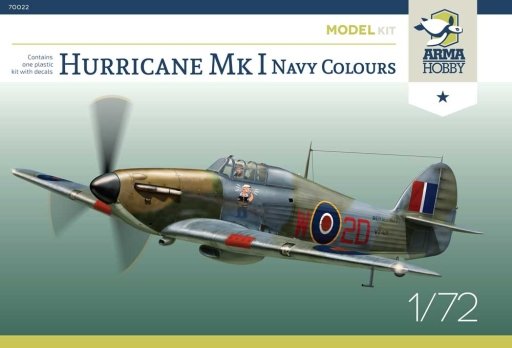Arma Hobby 70022 Hurricane Mk I Navy Colors 1/72