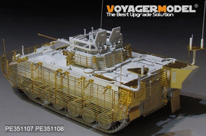 Voyager Model PE351108 Modern British FV510 Worrior TES(H) AIFV Slat Armour 2011 VER Upgrade Set（For MENG SS-017） 1/35 – zdjęcie 2