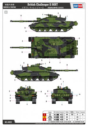 Hobby Boss 84852 Challenger II British MBT 1/48 – image 5