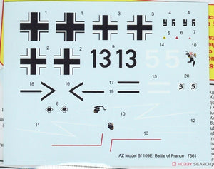 AZ Model AZ7661 Messerschmitt Bf 109E-3 Battle of France 1/72 – image 5