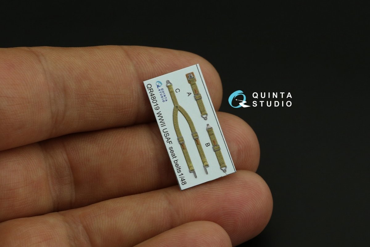 Quinta Studio QD48254 P-51D Late 3D-Printed &amp;amp; colored Interior on decal paper (Airfix) 1/48 – Bild 12