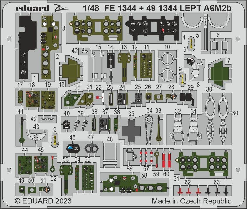 Eduard BIG49371 A6M2b ACADEMY 1/48 – image 6