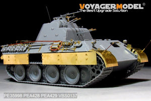 Voyager Model PE35998 WWII German FlaKPanzer V FlaKvierling 20mm MG 151/20 Basic For TAKOM 2105 1/35 – obrázek 3