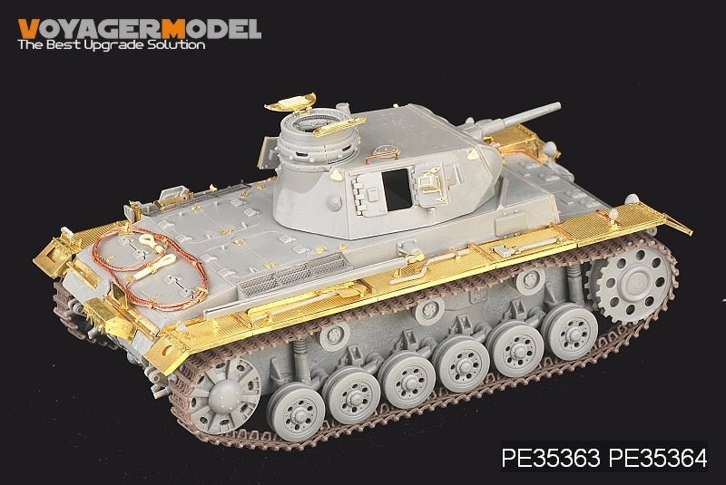 Voyager Model PE35364 WWII German Pz.KPfw.III EH Version/StuG.III AE Version Fenders For DRAGON Kit 1/35 – Bild 2