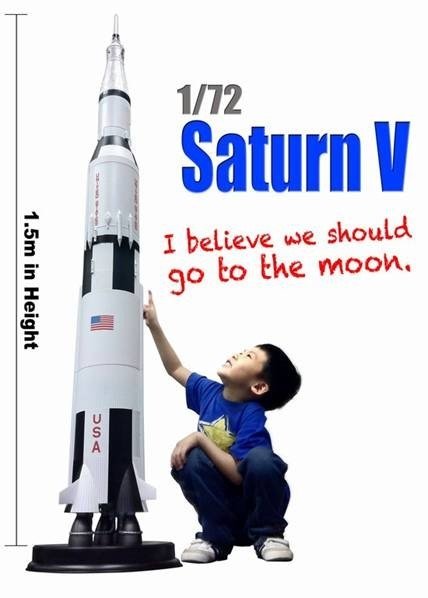 Dragon 50388 Apollo XI Saturn V 1/72 – image 3