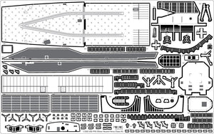 Pontos 38019F1 USS FFG Oliver Hazard Perr Class LH Detail Up Set &amp;quot;Advanced&amp;quot; avec kit 1/350 – image 7