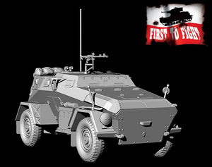 First To Fight PL101 German Armored Car Sd.Kfz. 247 Ausf. BZ MG34 1/72 – Bild 4