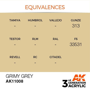 AK Interactive AK11008 Grimy Gray 17ml – image 3