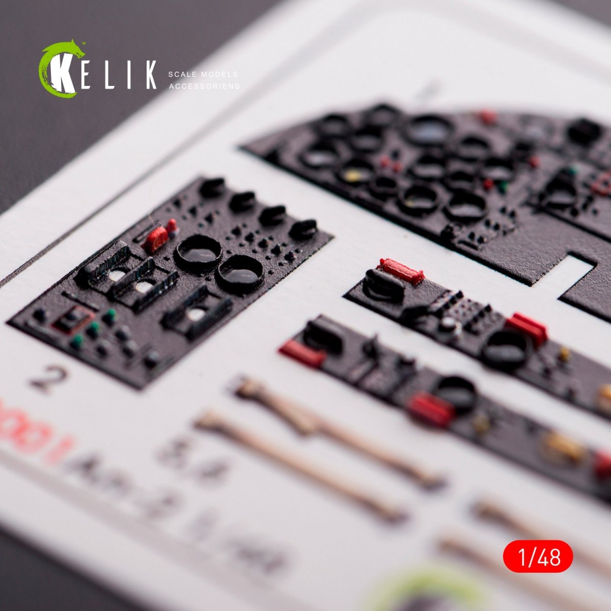 KELIK K48001 AN-2 COLT INTERIOR 3D DECALS FOR HOBBY BOS KIT 1/48 – image 3