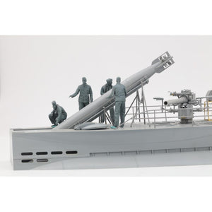 Border Model BR-003 German Submarines &amp;amp; Commanders (Loading) resin figures 5 Pcs. 1/35 – immagine 6