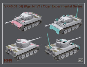 Rye Field Model 5071 VK45.01(H) (Fgsl.Nr.V1) Tiger Experimental Series 1/35 – Bild 5