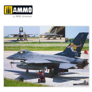 AMMO of Mig Jimenez 6029 F-16 Fighting Falcon / VIPER. Visual Modelers Guide Multilingual (Eng, Spa, Ita) – obrázek 4