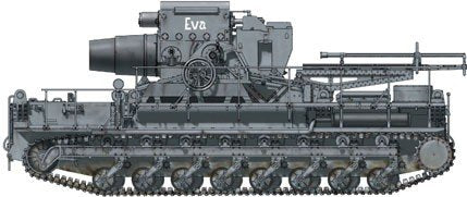 Hobby Boss 82904 Morser KARL- Geraet 040/041 initial chassis 1/72 – image 3