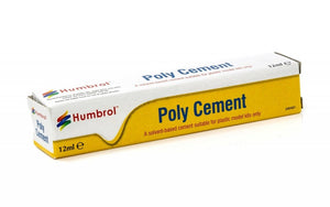 Humbrol AE4021 POLY CEMENT 12ml glue tube