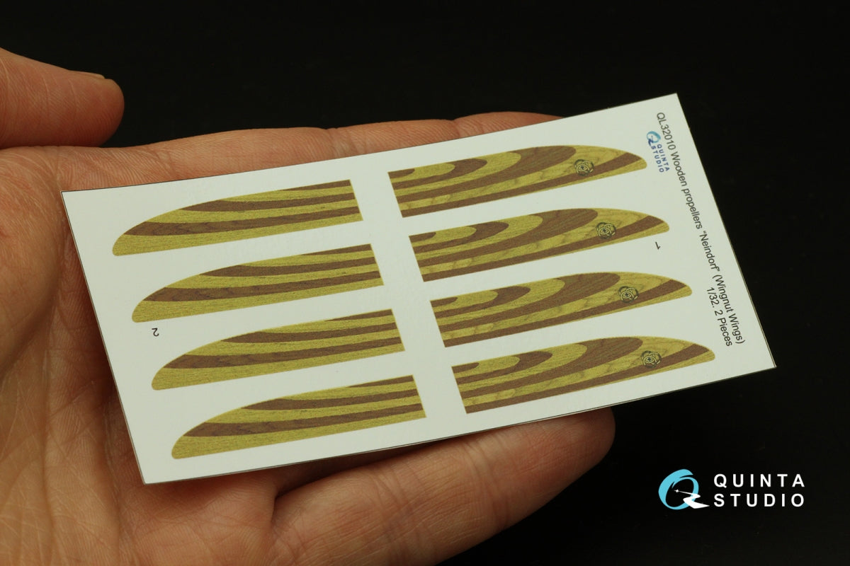 Quinta Studio QL32010 Wooden Propellers Neindorf (Wingnut Wings) 1/32 – Bild 3
