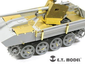 ET Model E35-070 WWII German 7.5cm Pak 40/4 auf RSO (For DRAGON 6640) (1/35) – immagine 4