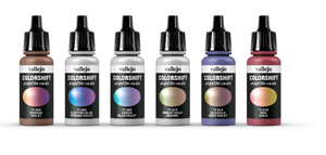 Vallejo 77091 Eccentric The Shifters Set of 6 paints 17ML - Space Dust