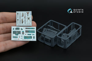 Quinta Studio QD+48559 MiG-25RBF 3D-Printed &amp;amp; colored Interior on decal paper (ICM) (with 3D-printed resin parts) 1/48 – immagine 5