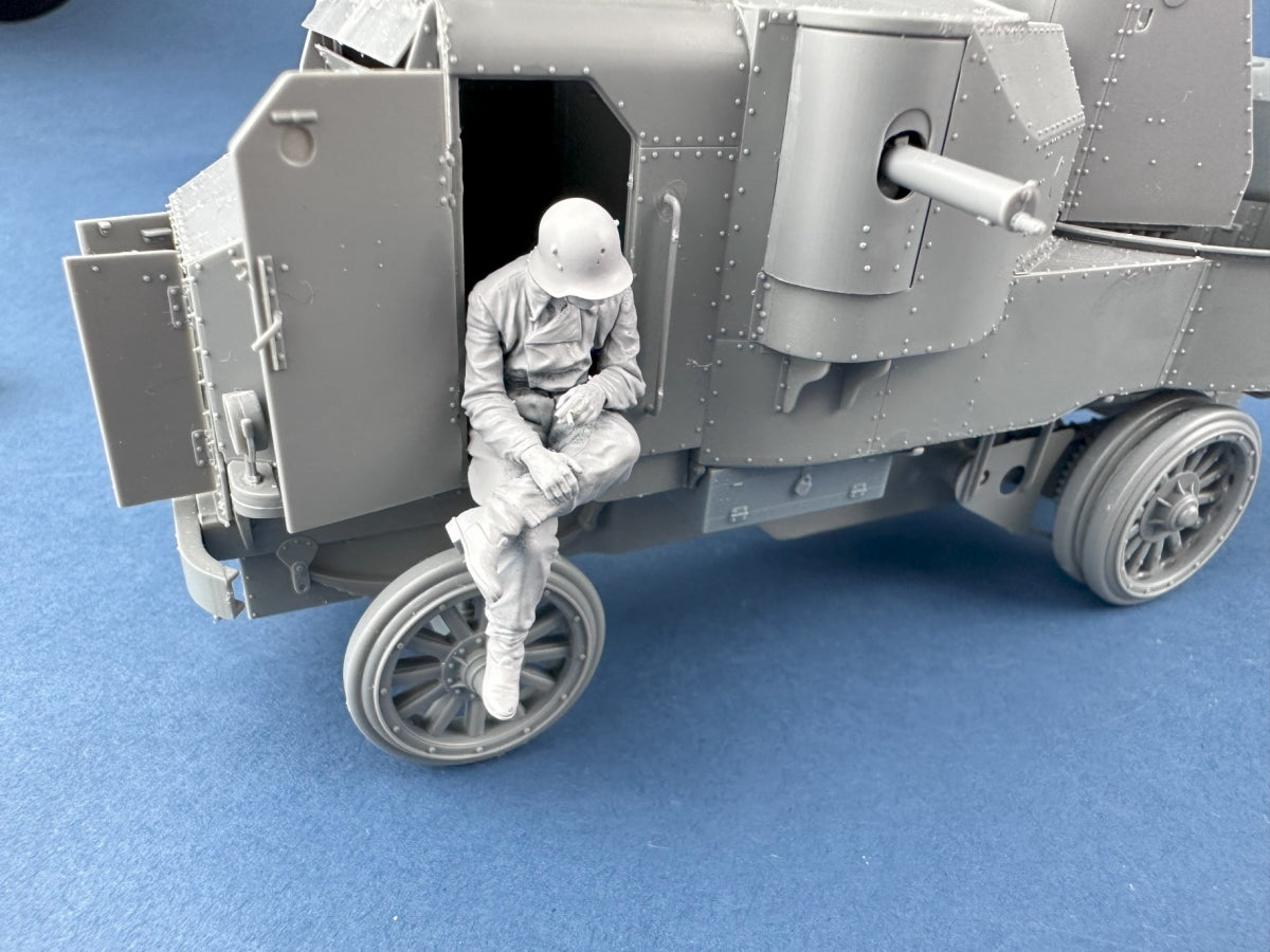 Copper State Models F35-052 German Armored Car Crewman in a field gray coverall 1/35 – Bild 4