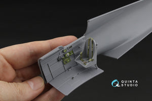 Quinta Studio QD32255 Curtiss H-75 Hawk 3D-Printed &amp;amp; colored Interior on decal paper (Special Hobby) 1/32 – imagen 7