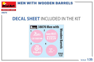 MiniArt 38070 MEN WITH WOODEN BARRELS 1/35 – Bild 5