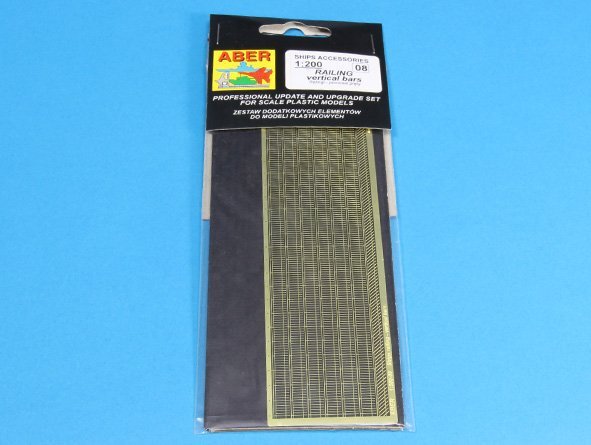 Aber 200-08 Ship railing - vertical bars 1/200 – image 4