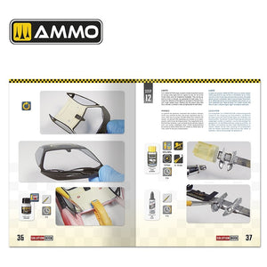 AMMO of Mig Jimenez 6604 SOLUTION BOOK 24 – How to Paint and Lacquer scale cars (Multilingual Book) – image 3