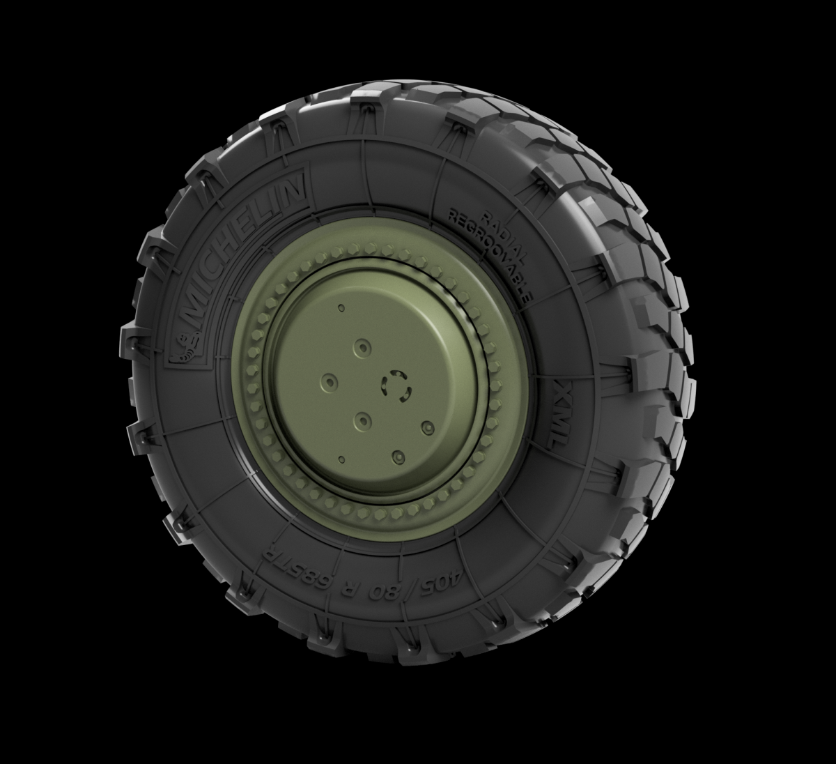Panzer Art RE35-781 Boxer GTF Road wheels (Michelin XML) 1/35 – image 3
