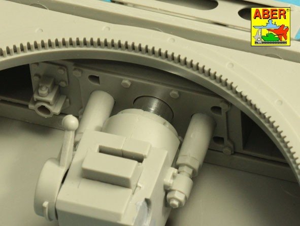 Aber 16 L-21 German barrel 50mm KwK 38L/42 forPz.Kpfw.IIIAusf.G,H,J (early) / 50mm KwK 38L/42 barrel for Panzer III G,H,J tank early 1/16 – image 8