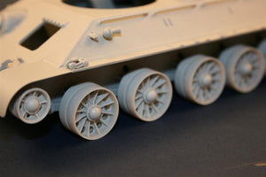 Panzer Art RE35-087 Burn out late “Spider” wheels for T-34/T-54 tanks 1/35 – zdjęcie 4