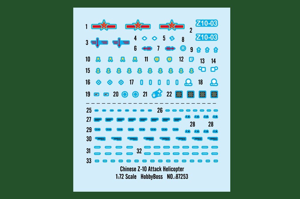 Hobby Boss 87253 Chinese Z-10 1/72 – image 5