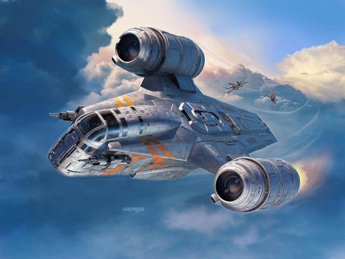 Revell 06788 The Mandalorian: Razor Crest Platinum Edition 1/72 – image 2
