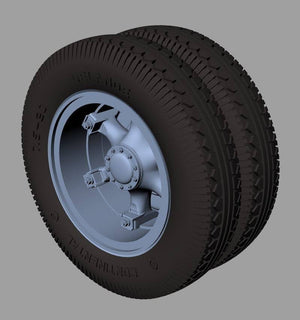 Panzer Art RE35-517 Renault AHN road wheels (Continental) 1/35 – Bild 3