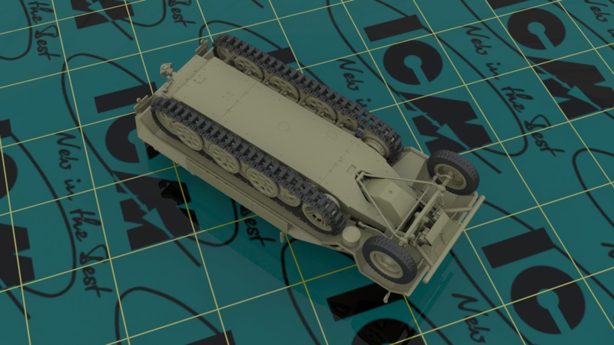 ICM 35103 Sd.Kfz.251/1 Ausf.A with German Infantry 1/35 – immagine 4