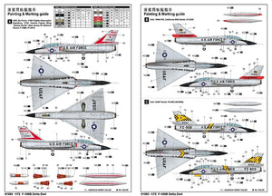 Trumpeter 01683 US F-106B Delta Dart 1/72 – immagine 5