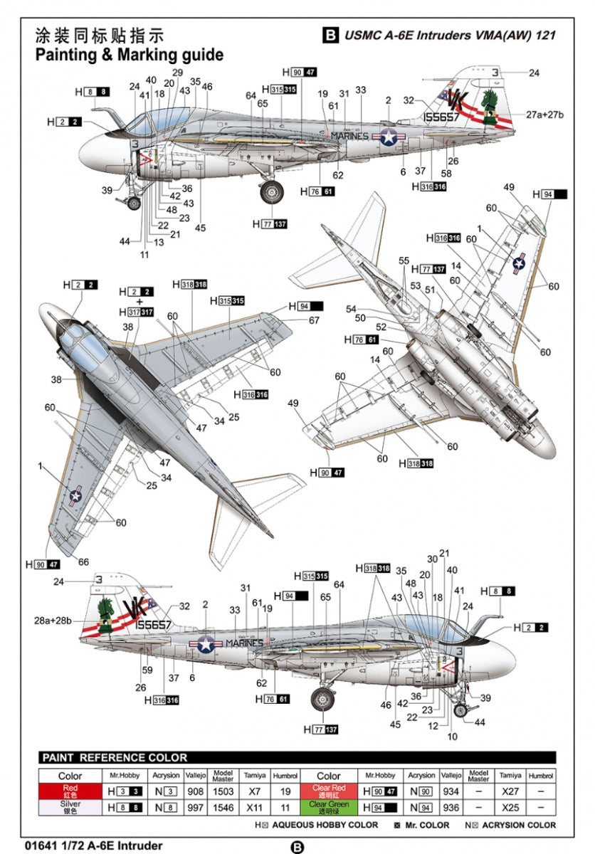 Trumpeter 01641 A-6 E Intruder 1/72 – image 3