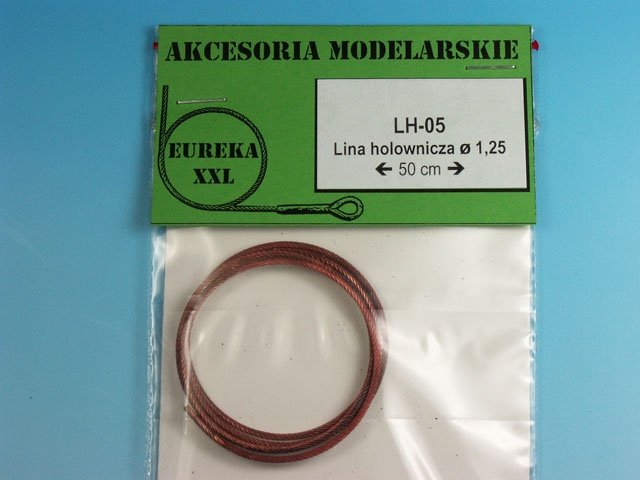 Eureka XXL LH-05 1.25mm x 50cm Metal wire rope, tow rope