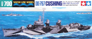 Tamiya 31907 US Navy Destroyer DD-797 Cushing 1/700