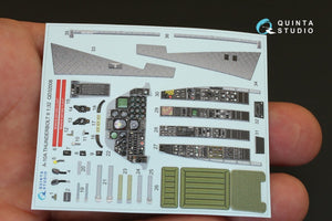 Quinta Studio QD32008 A-10A 3D-Printed &amp;amp; colored Interior on decal paper (for Trumpeter kit) 1/32 – Bild 4