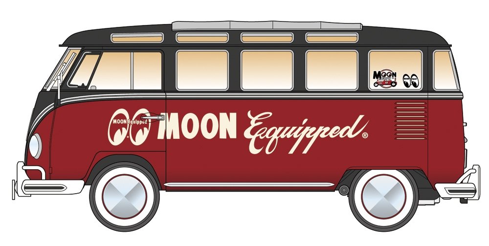 Hasegawa 20524 MOON Equipped Volkswagen Type2 Micro Bus 1/24 – Bild 2