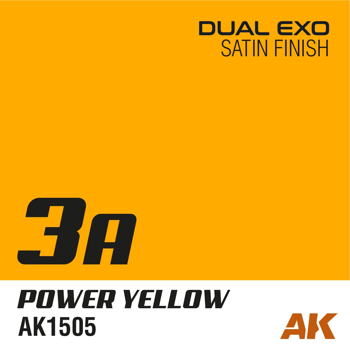 AK Interactive AK1545 DUAL EXO SET 3 – 3A POWER YELLOW &amp;amp; 3B FUSION ORANGE – image 4
