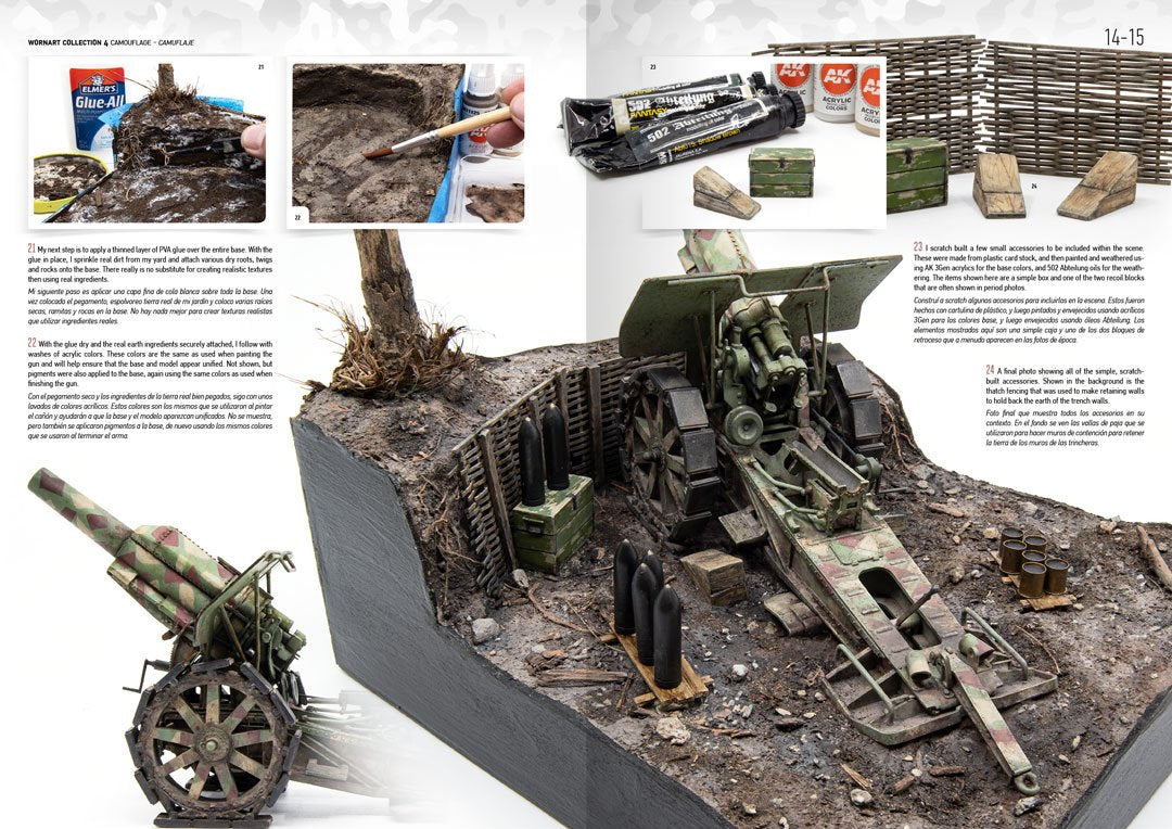 AK Interactive AK4906 WORN ART COLLECTION ISSUE 04 – CAMOUFLAGE – image 2