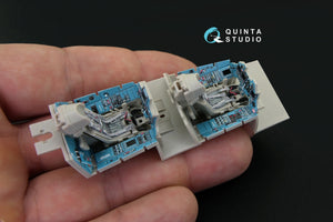 Quinta Studio QD48188 Su-30SM 3D-Printed colored Interior on decal paper (for KittyHawk kit) 1/48 – Bild 7